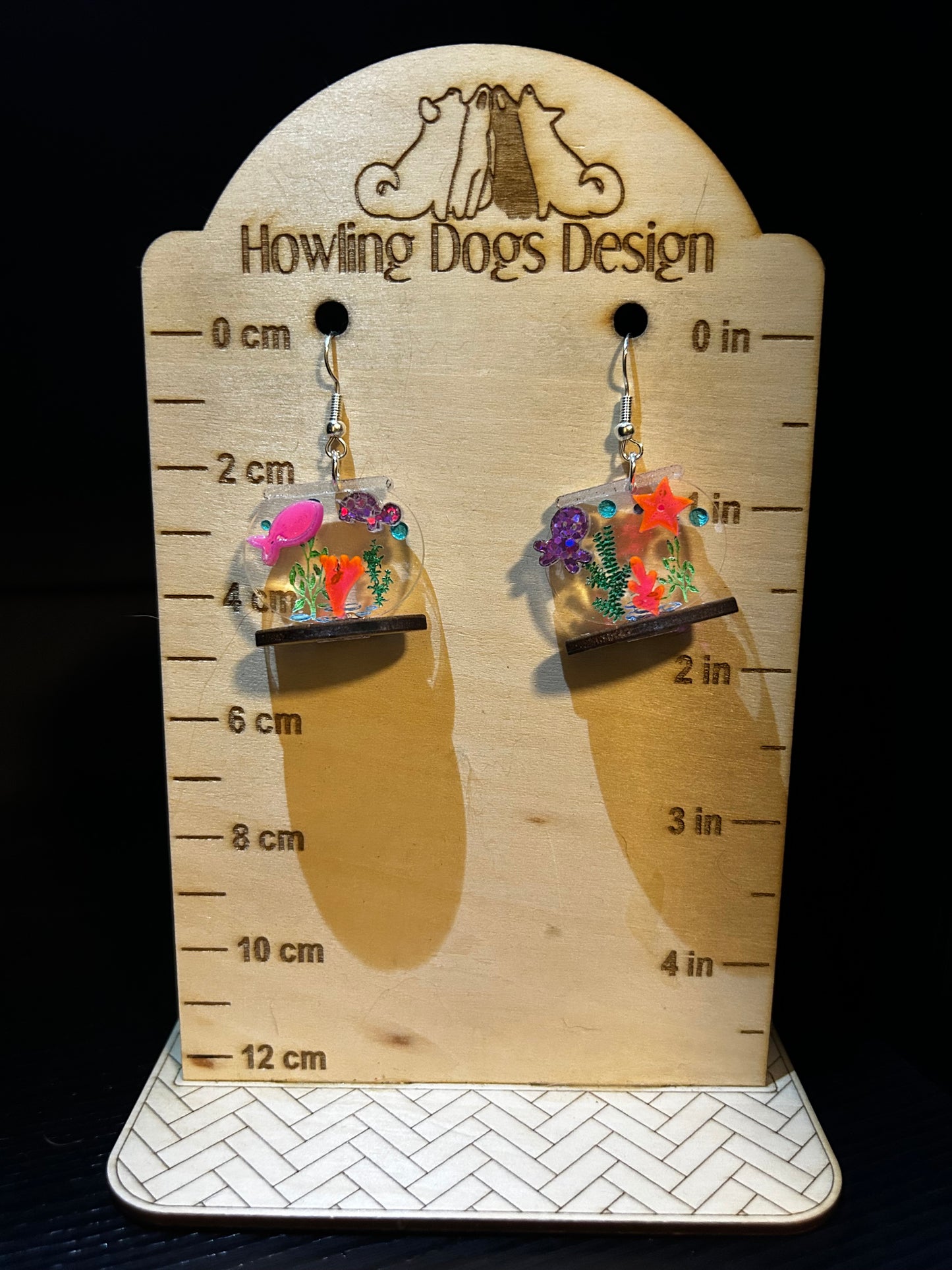 Fish Bowl Earrings