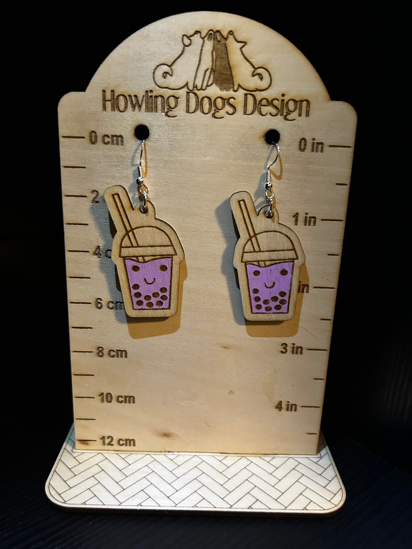 Boba Tea Earrings