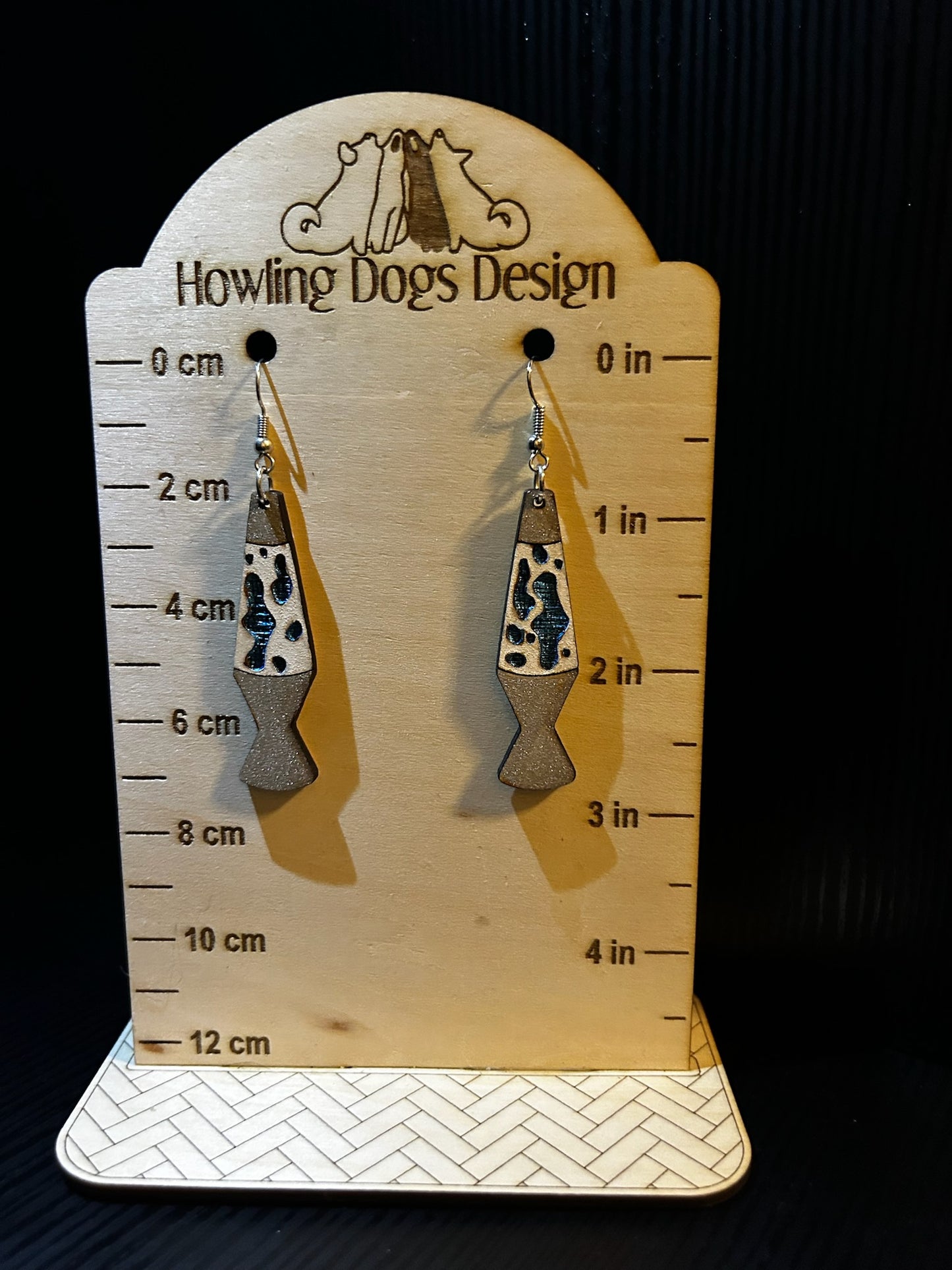 Lava Lamp earrings