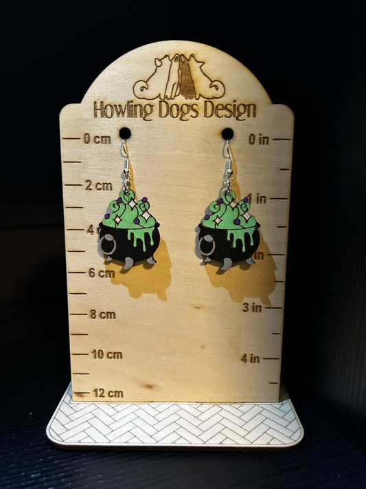Cauldron Earrings