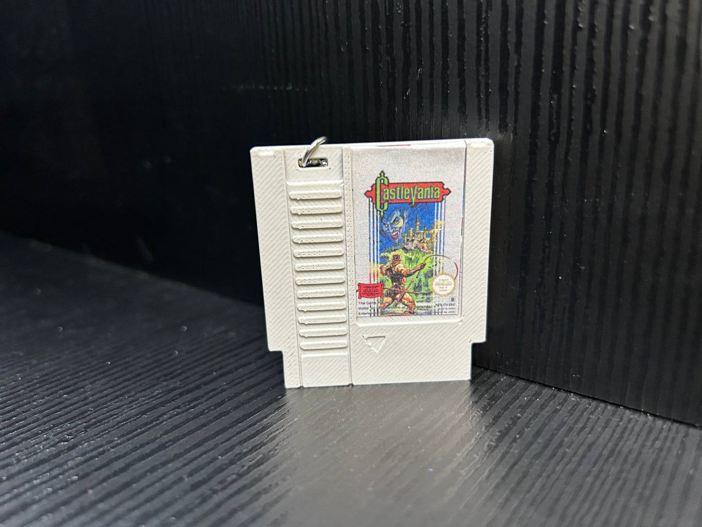 NES cartridge keychain