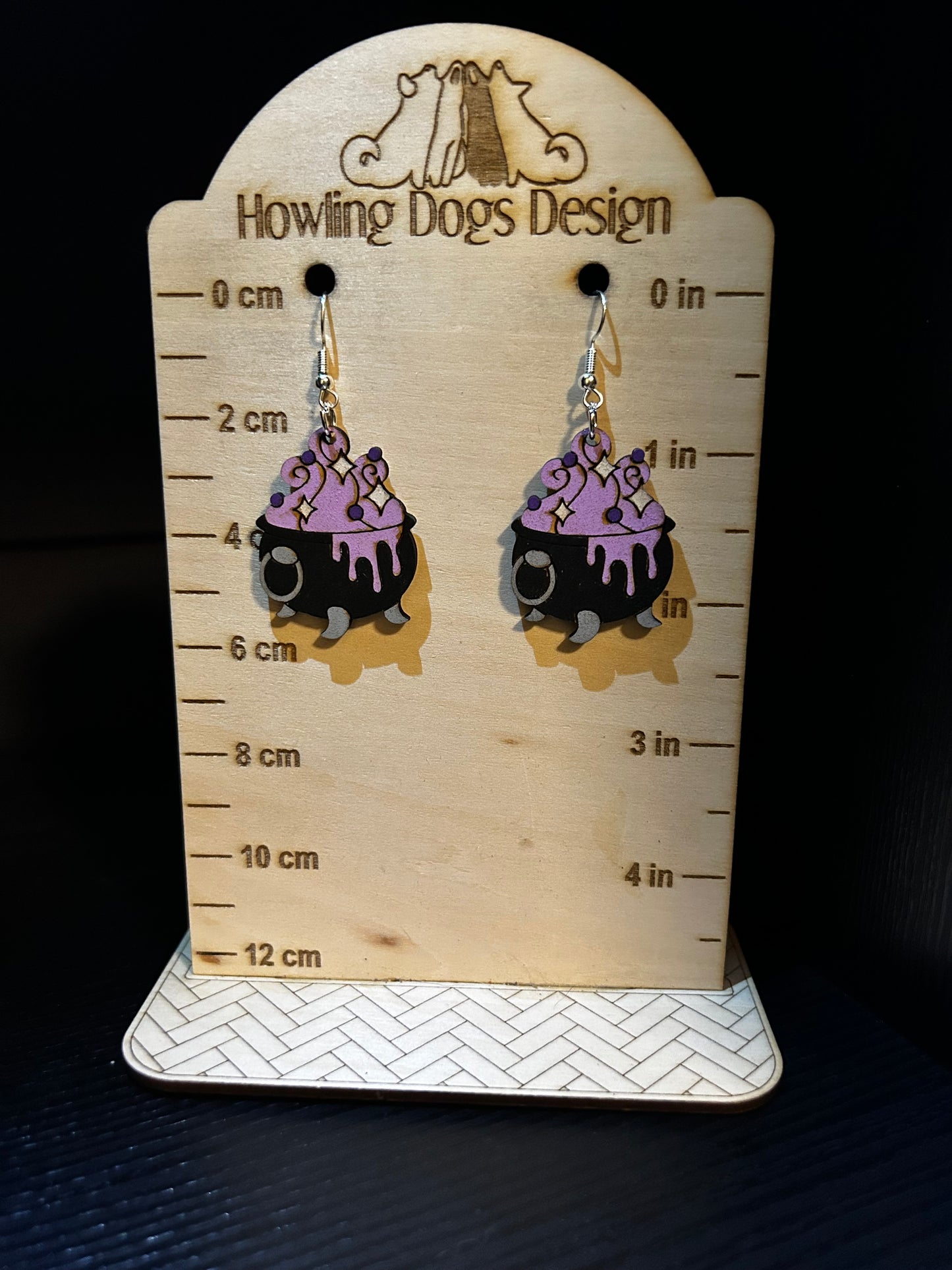 Cauldron Earrings