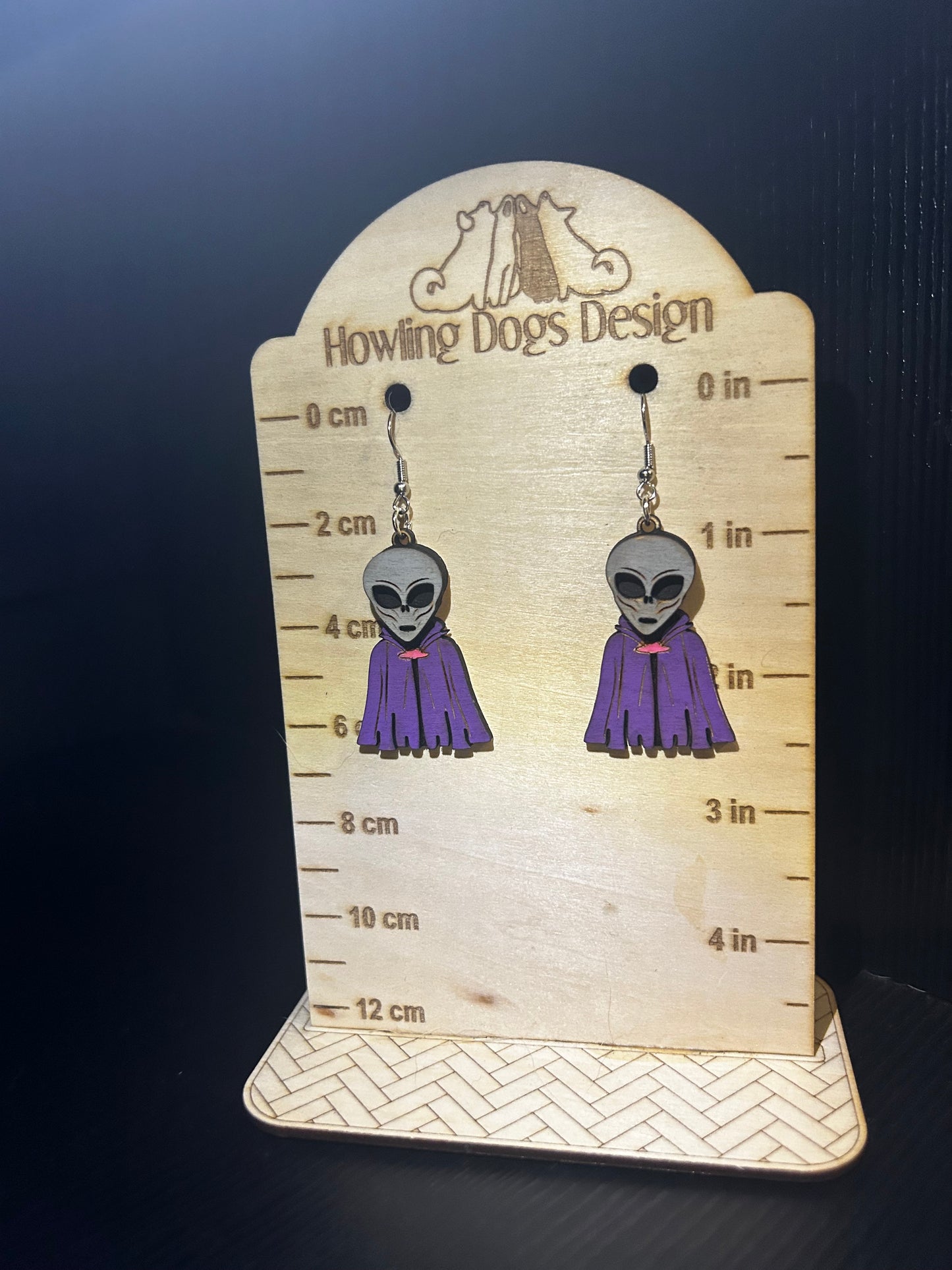 Alien Earrings