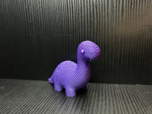 Cute Purple Dinosaur