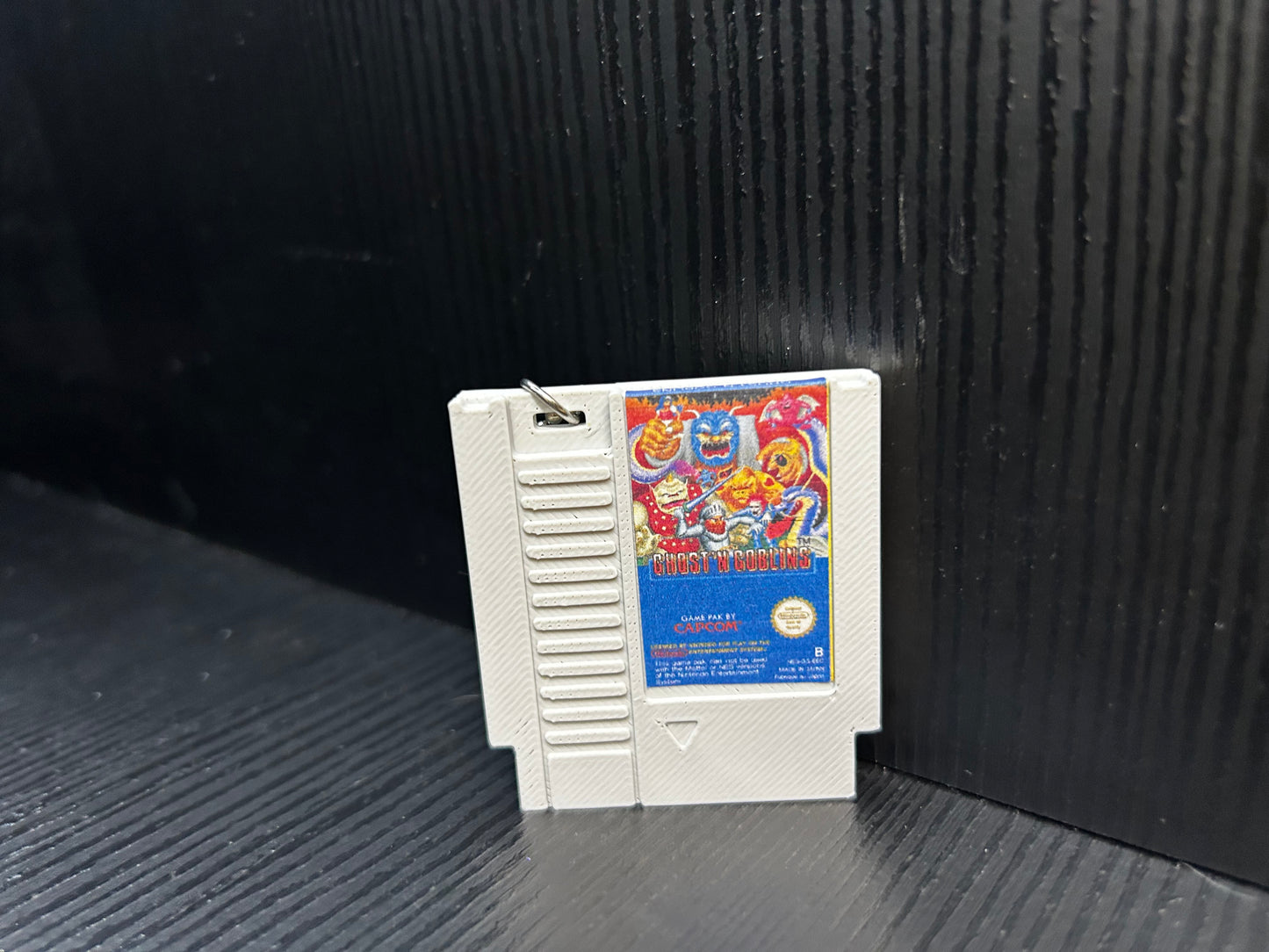 NES cartridge keychain