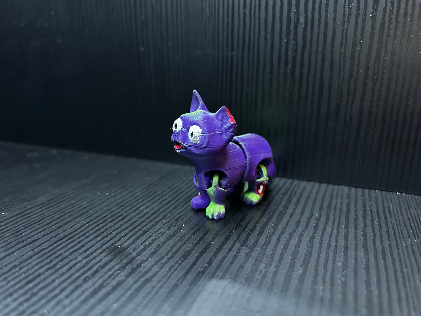 Articulated zombie cat
