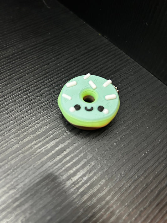 Cute donut kawaii keychain