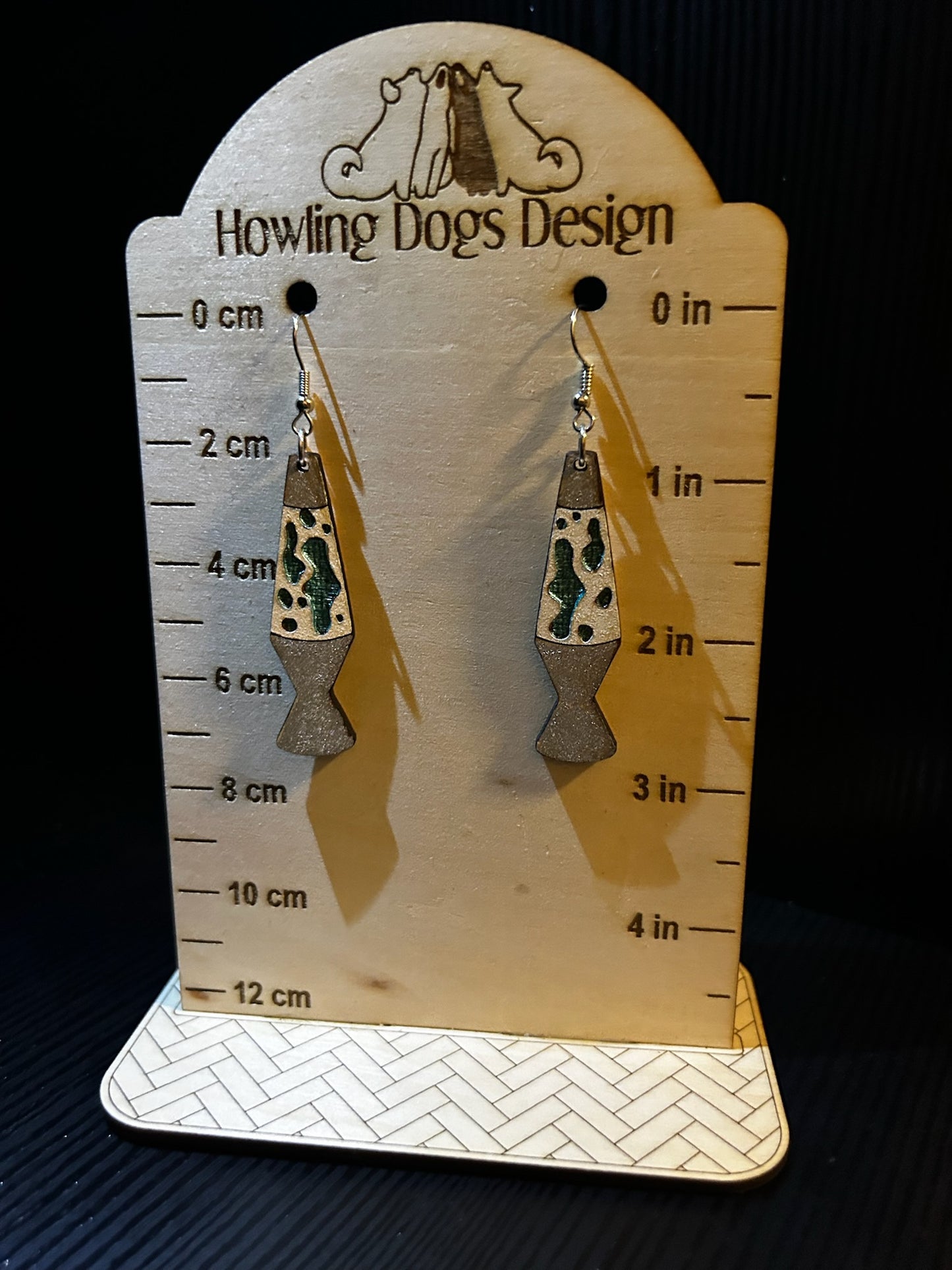 Lava Lamp earrings