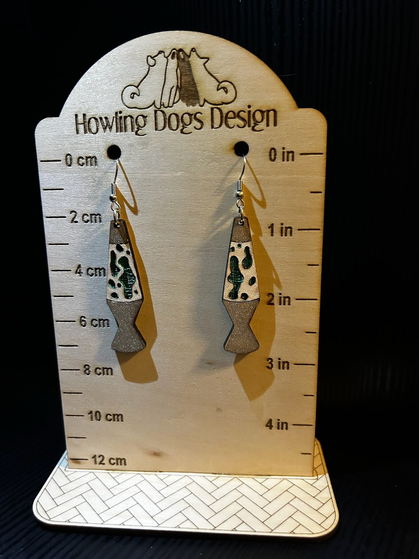 Lava Lamp earrings