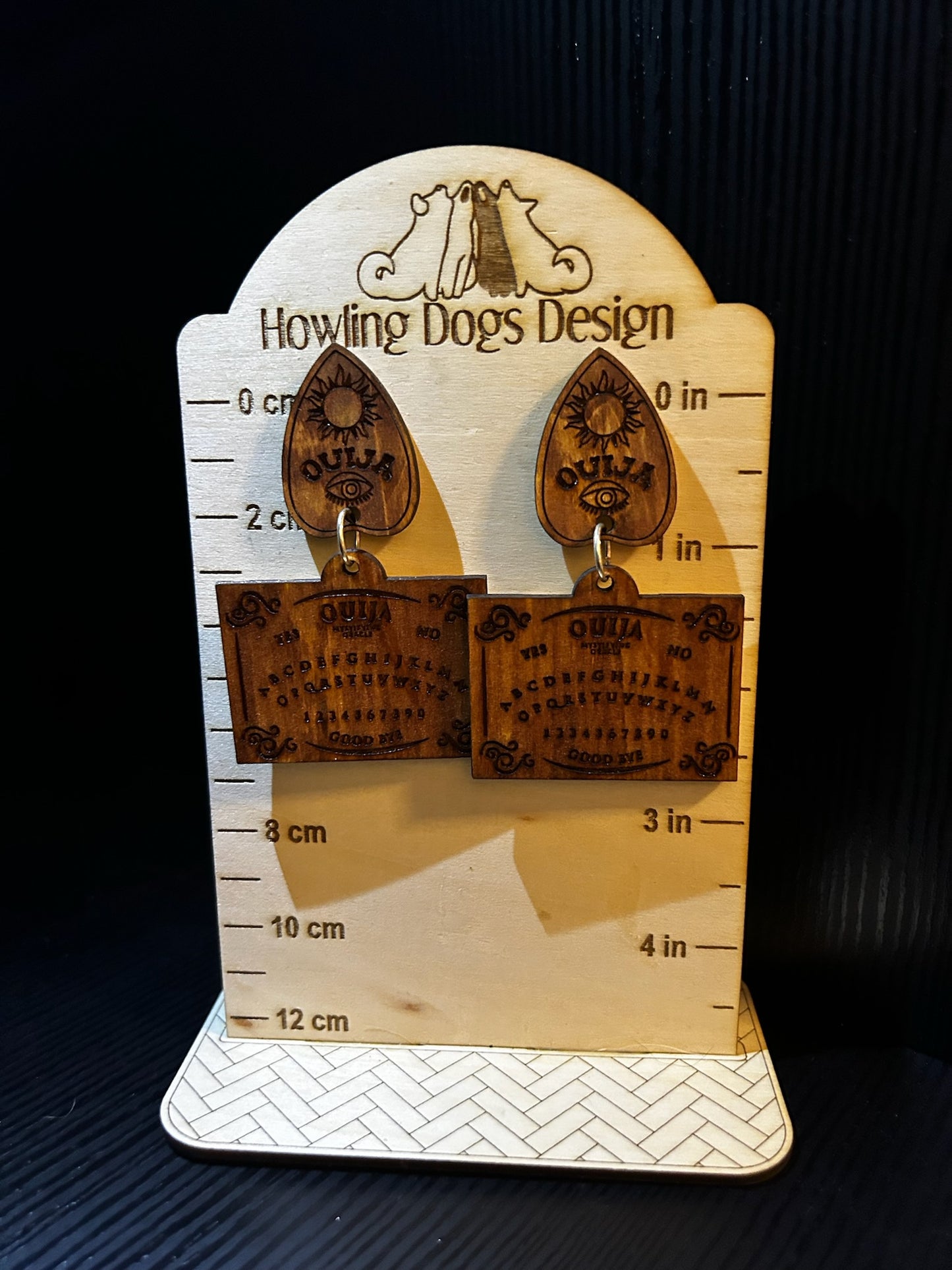Ouija Board Earrings