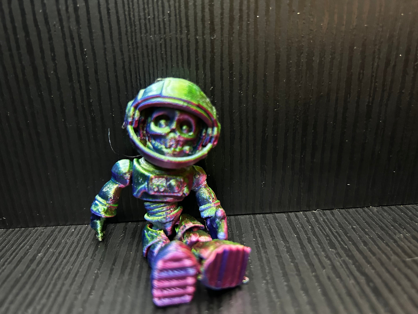 Articulated skeleton astronaut