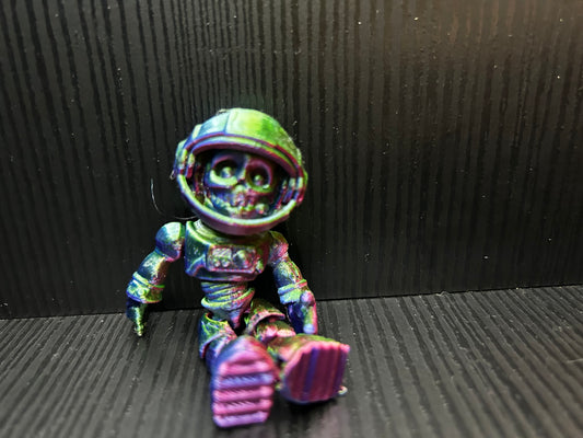 Articulated skeleton astronaut