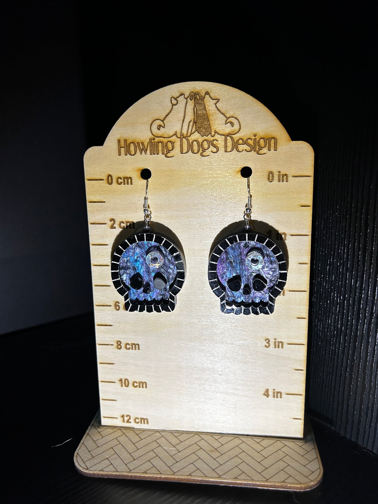 Skull Pool Earrings