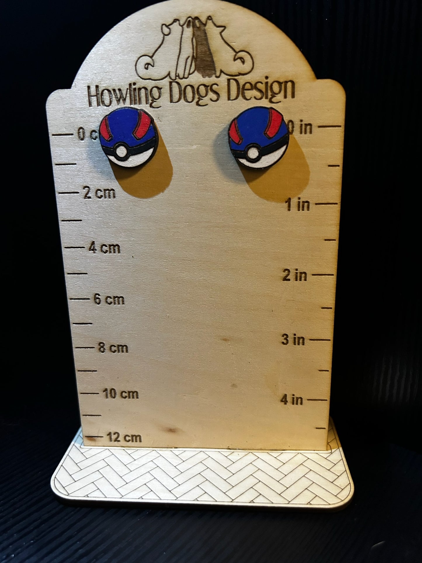 Pokeball Earrings