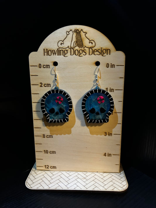 Skull Pool Earrings
