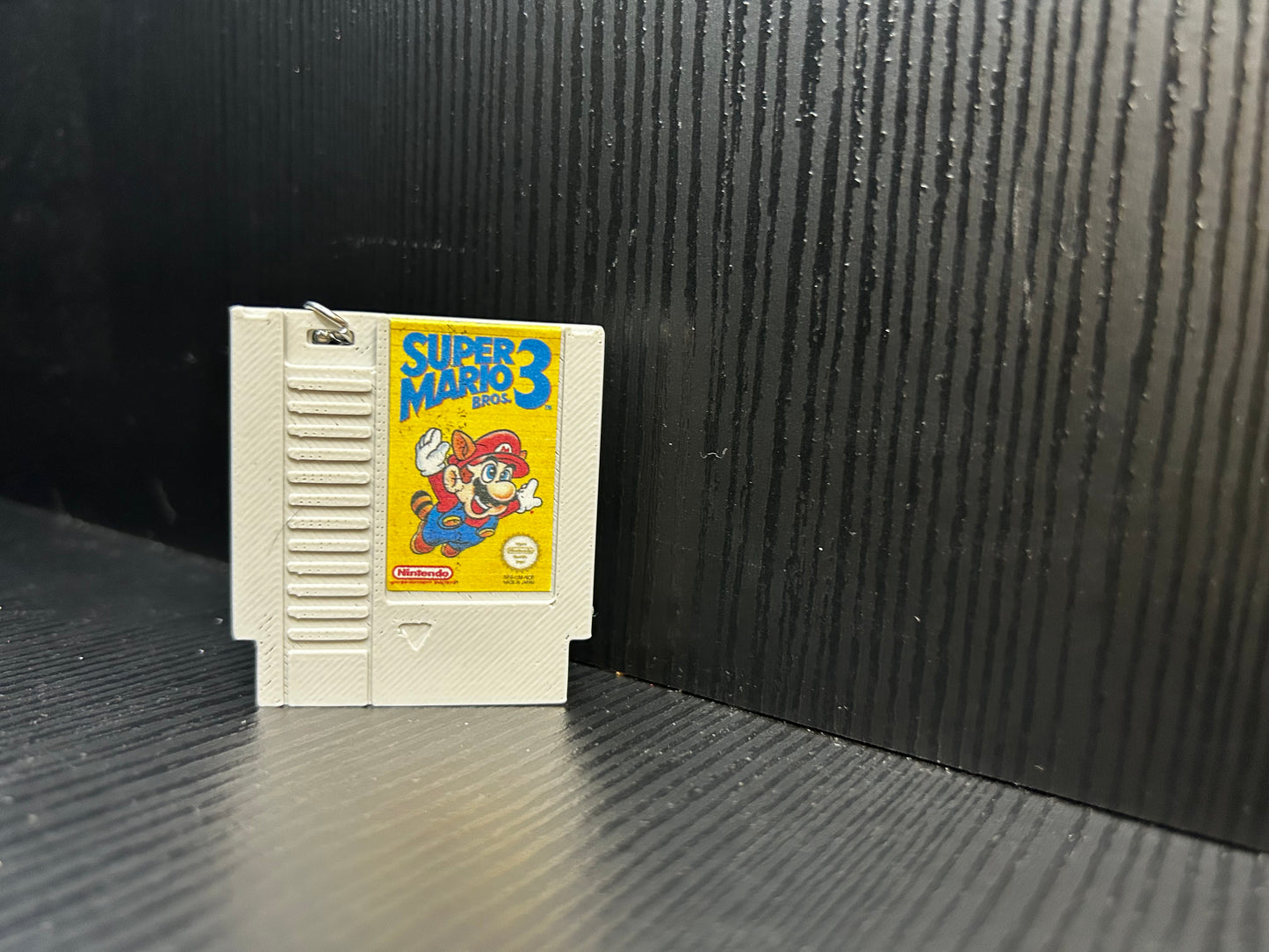 NES cartridge keychain