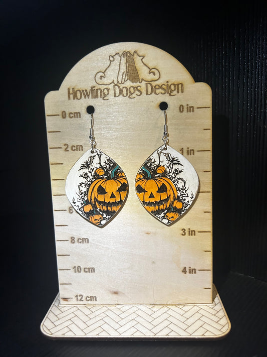 Pumpkin Earrings