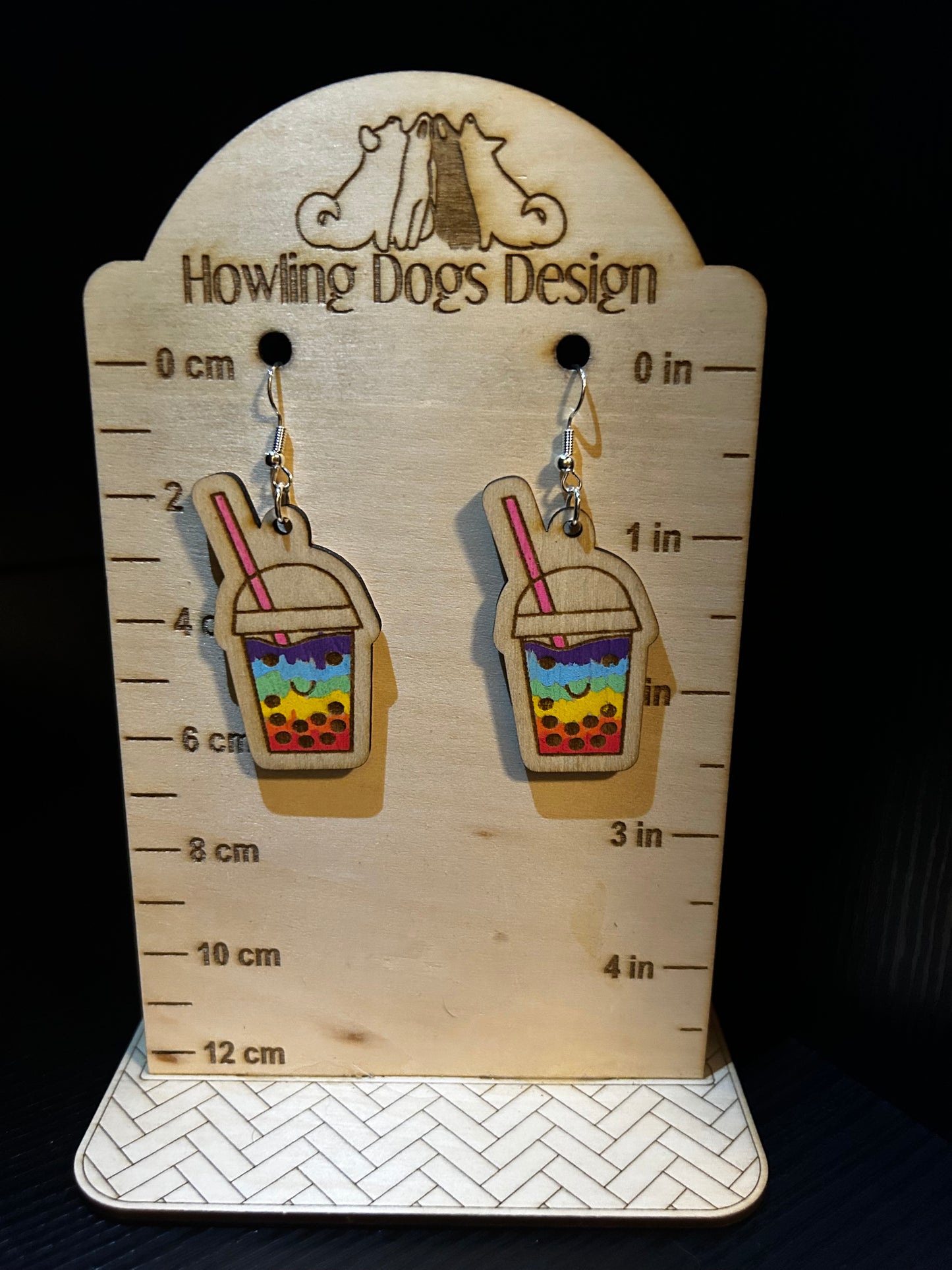 Boba Tea Earrings