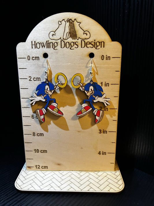 Sonic hanging earrings