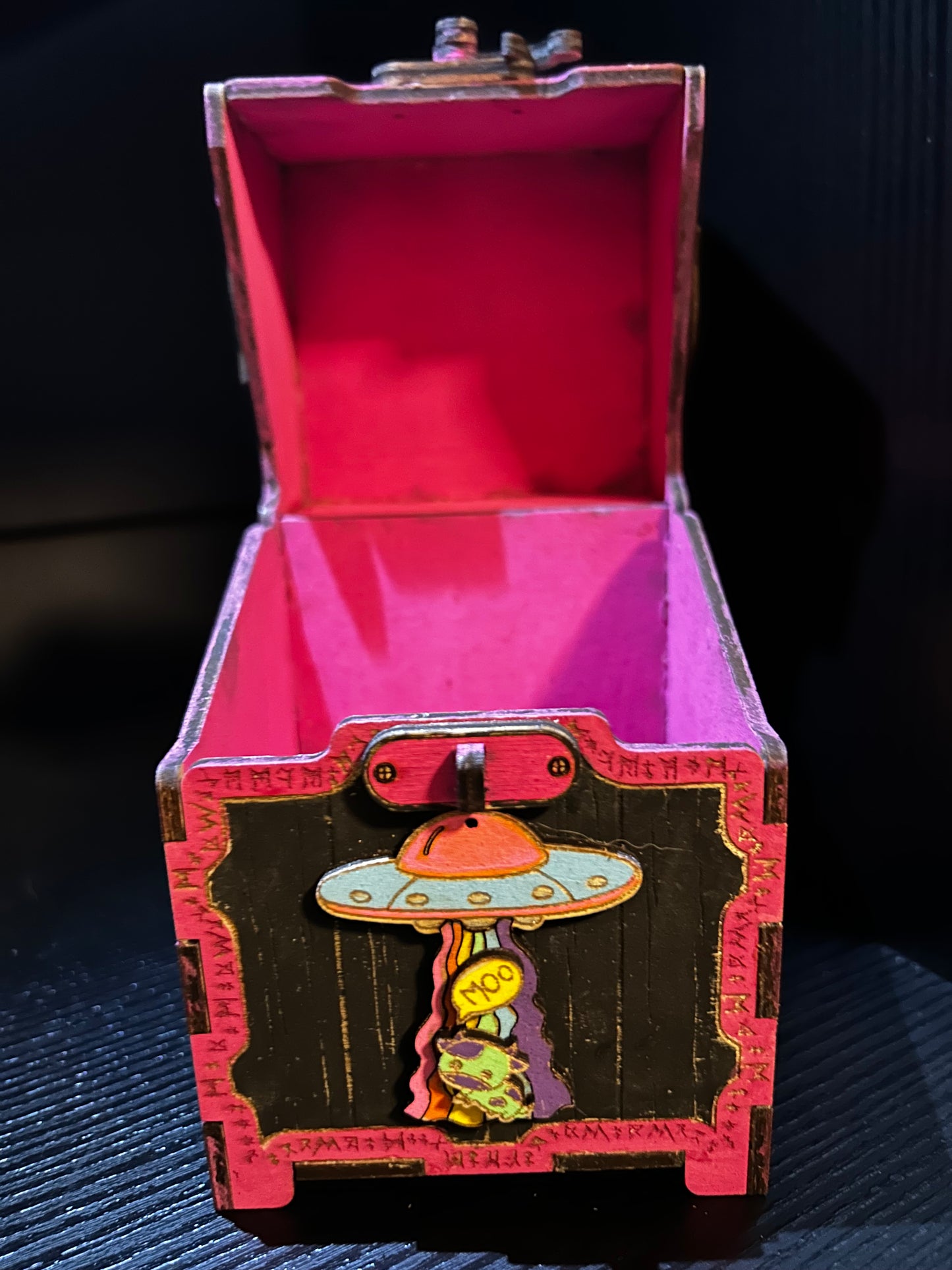 Cow Abduction Deck Box