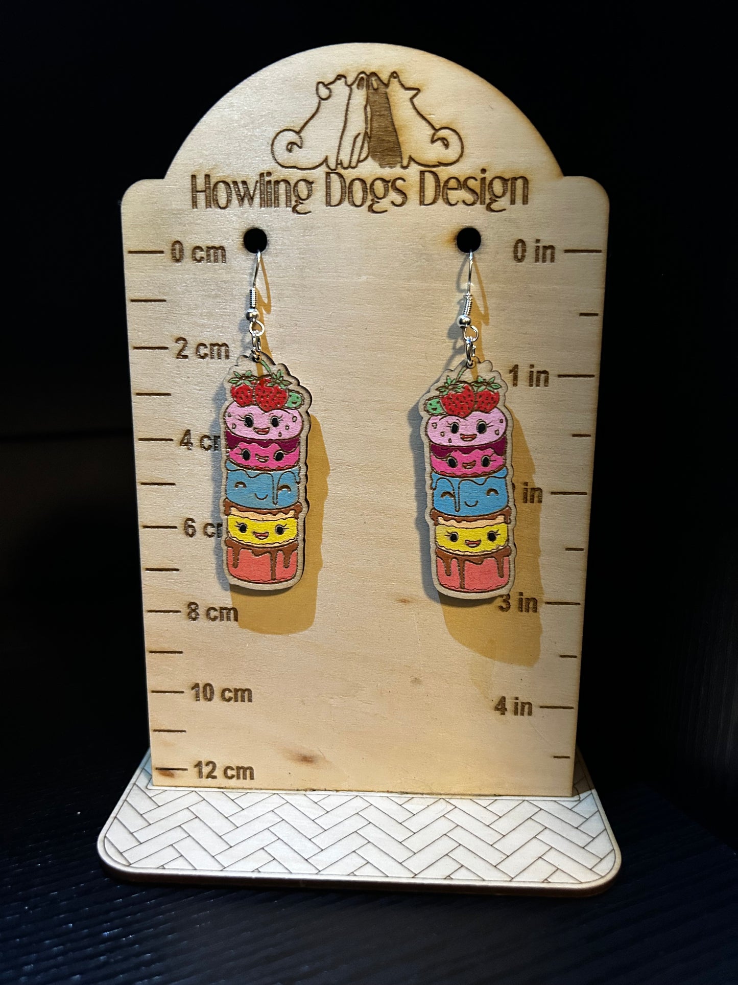 Stacked Cakes Earrings