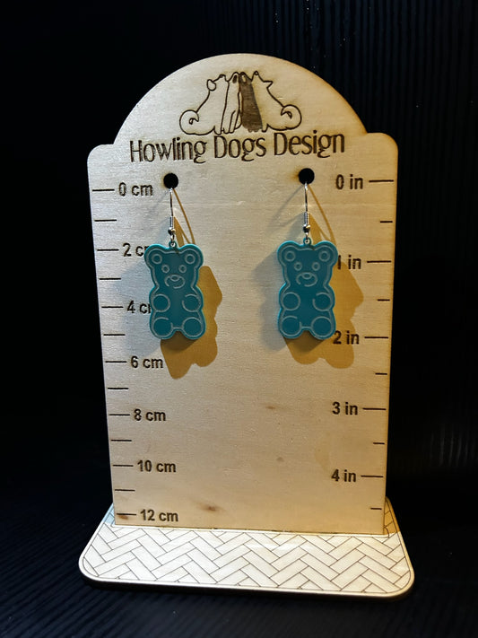 Gummy bear earrings