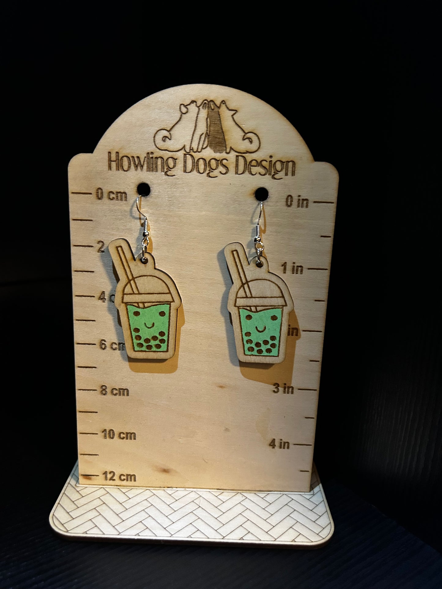 Boba Tea Earrings