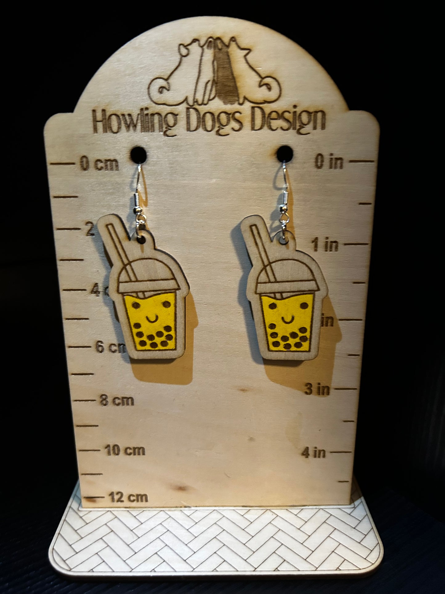 Boba Tea Earrings