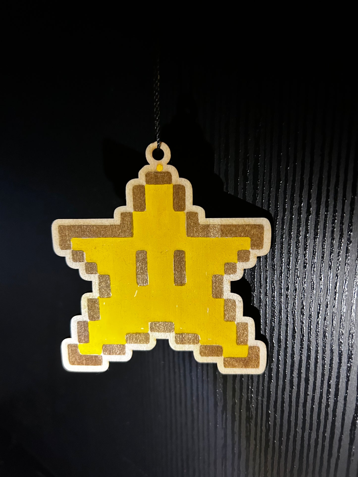 Mario star ornament