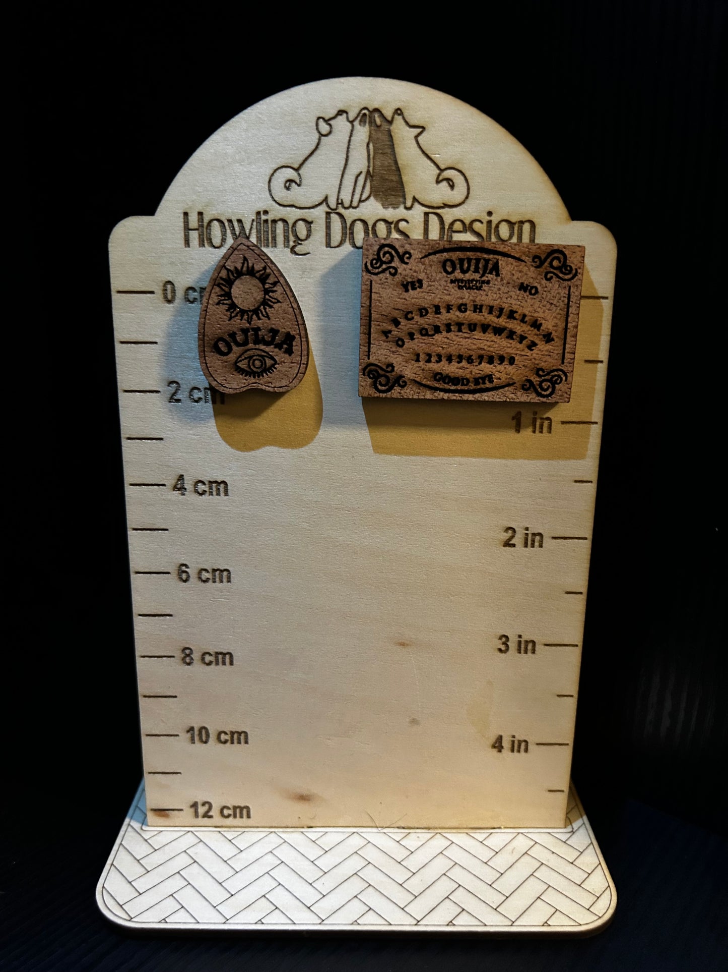 Ouija Board and Planchette Pin