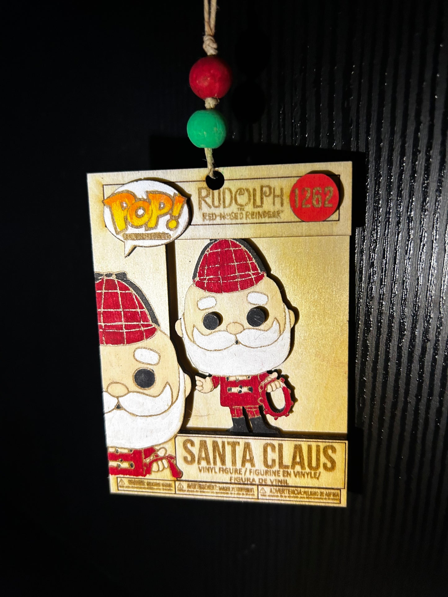 Santa Claus Pop ornament