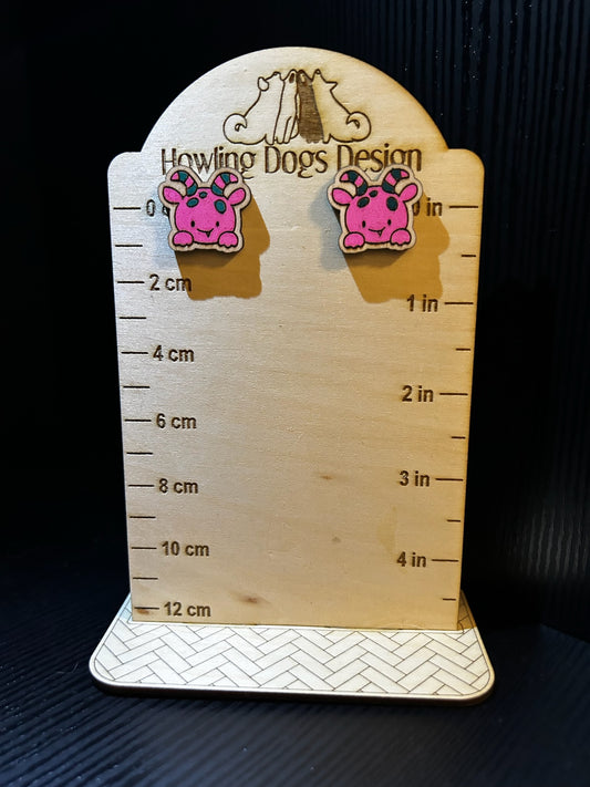 Horned Monster earrings