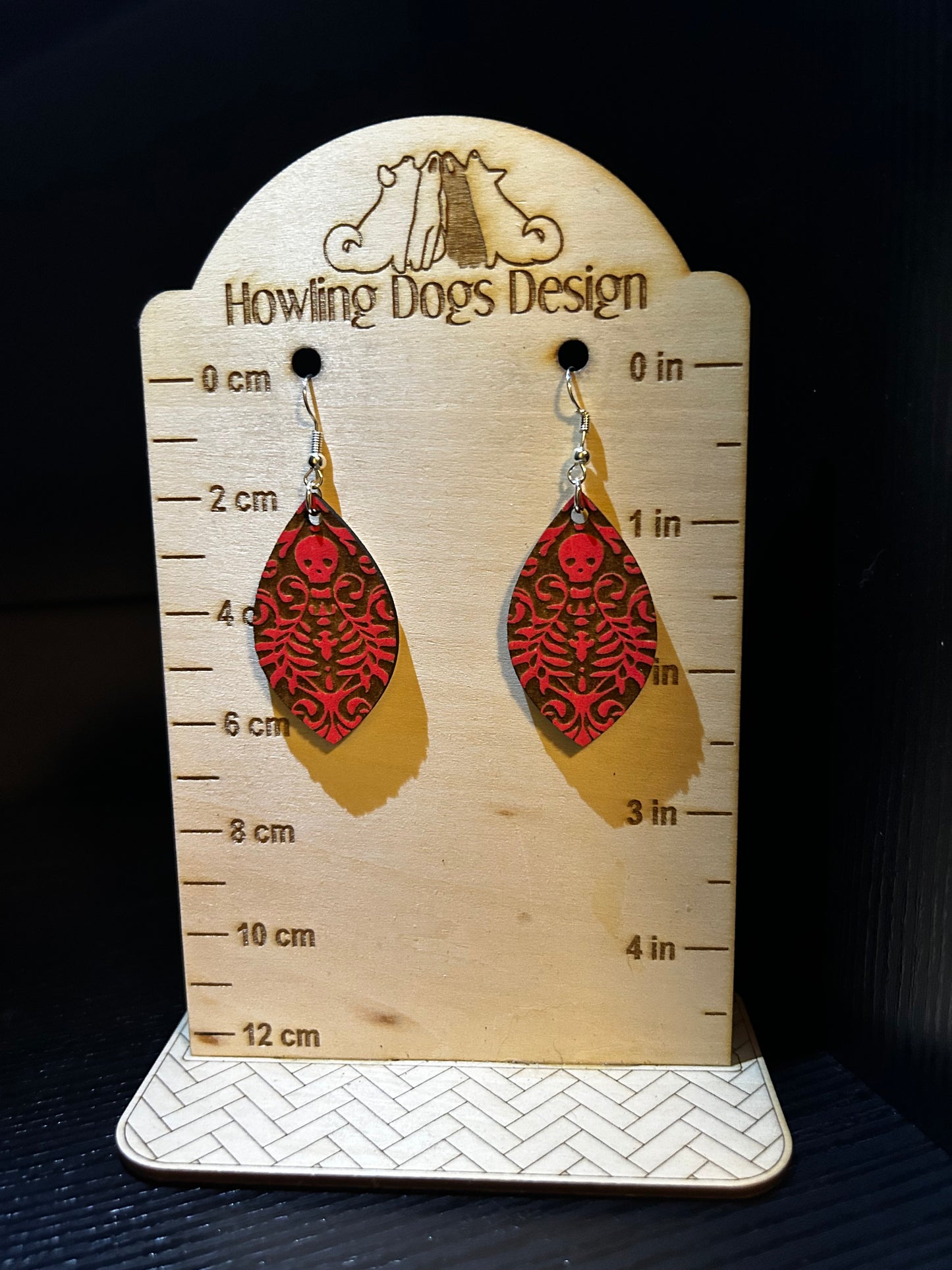 Skeleton Earrings