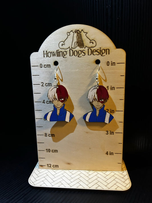 Todoroki Shouto earrings