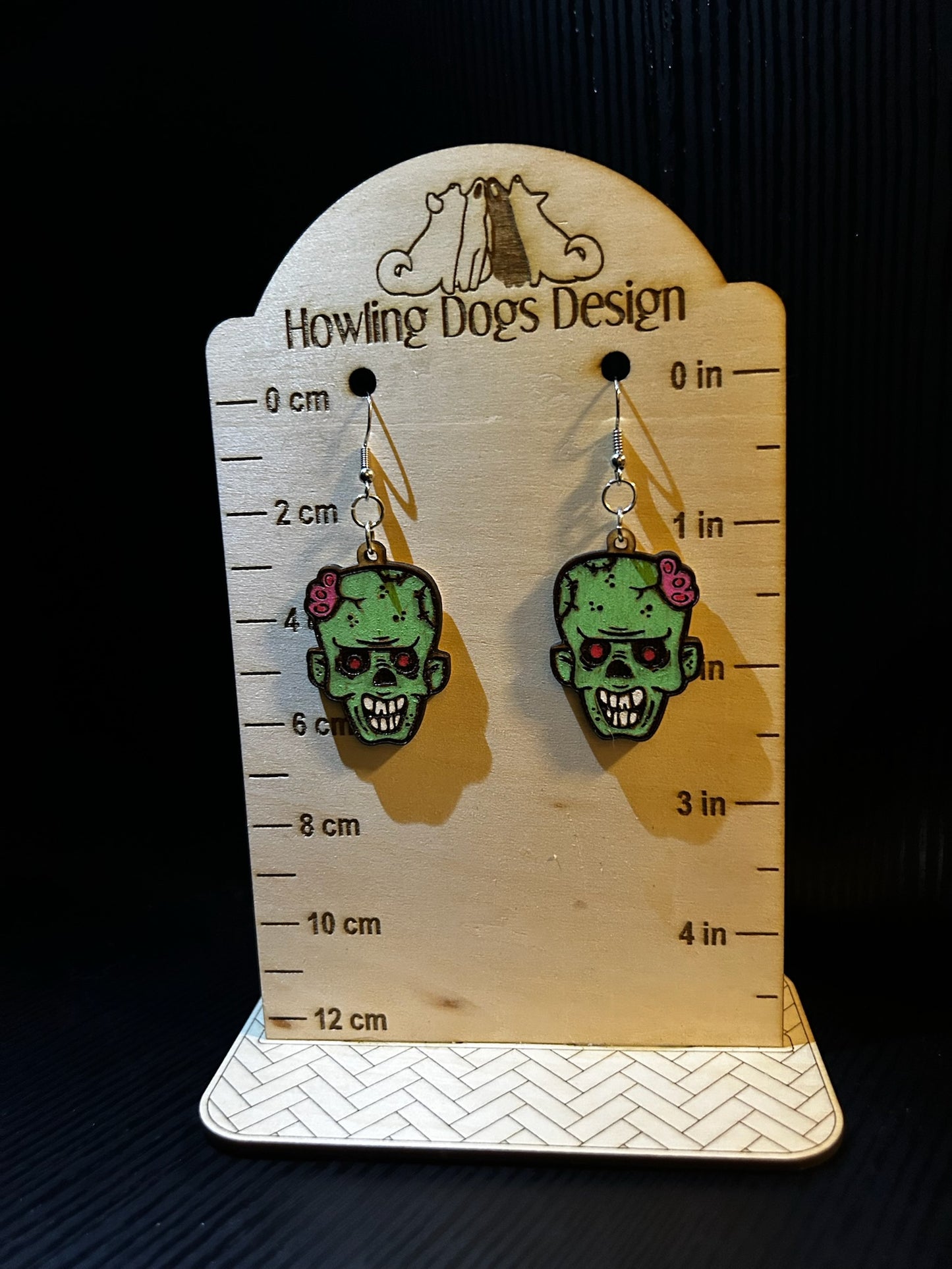 Zombie earrings