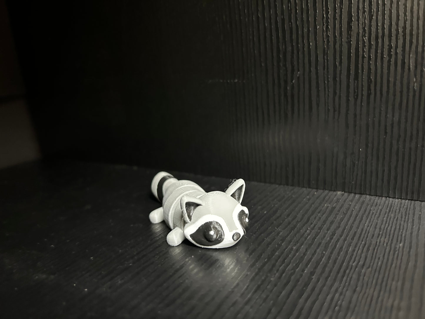 Raccoon keychain or magnet