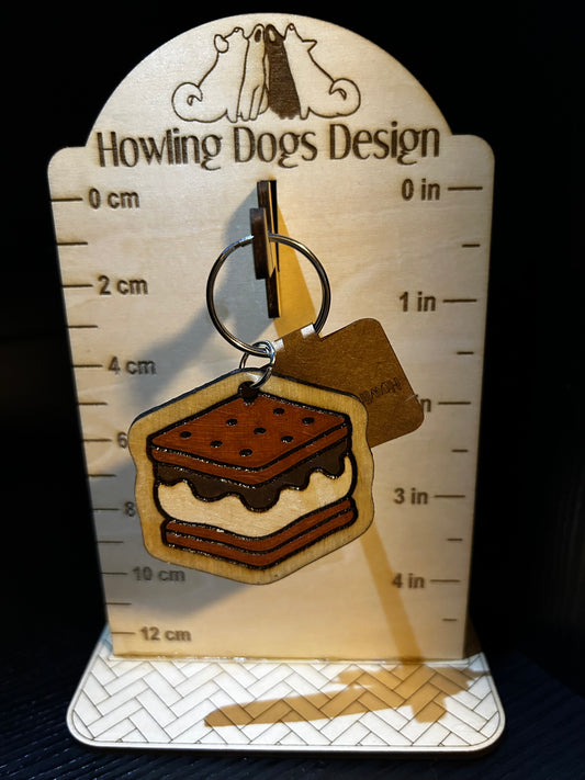 S’mores keychain