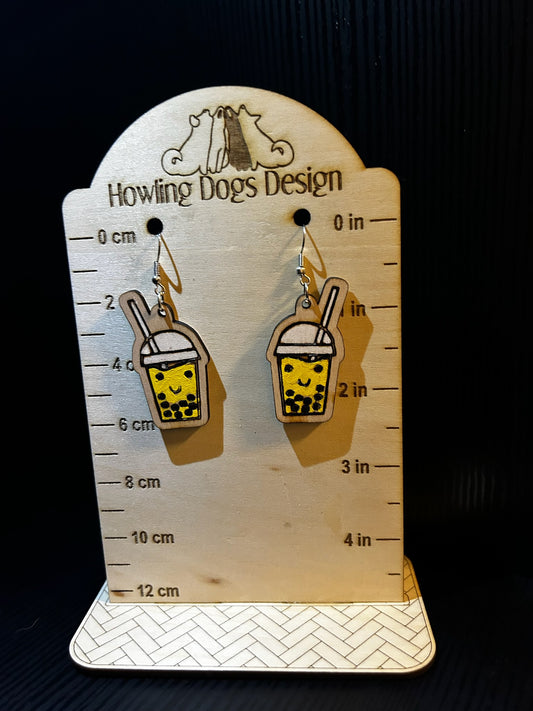 Boba earrings