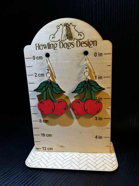 Cherry earrings