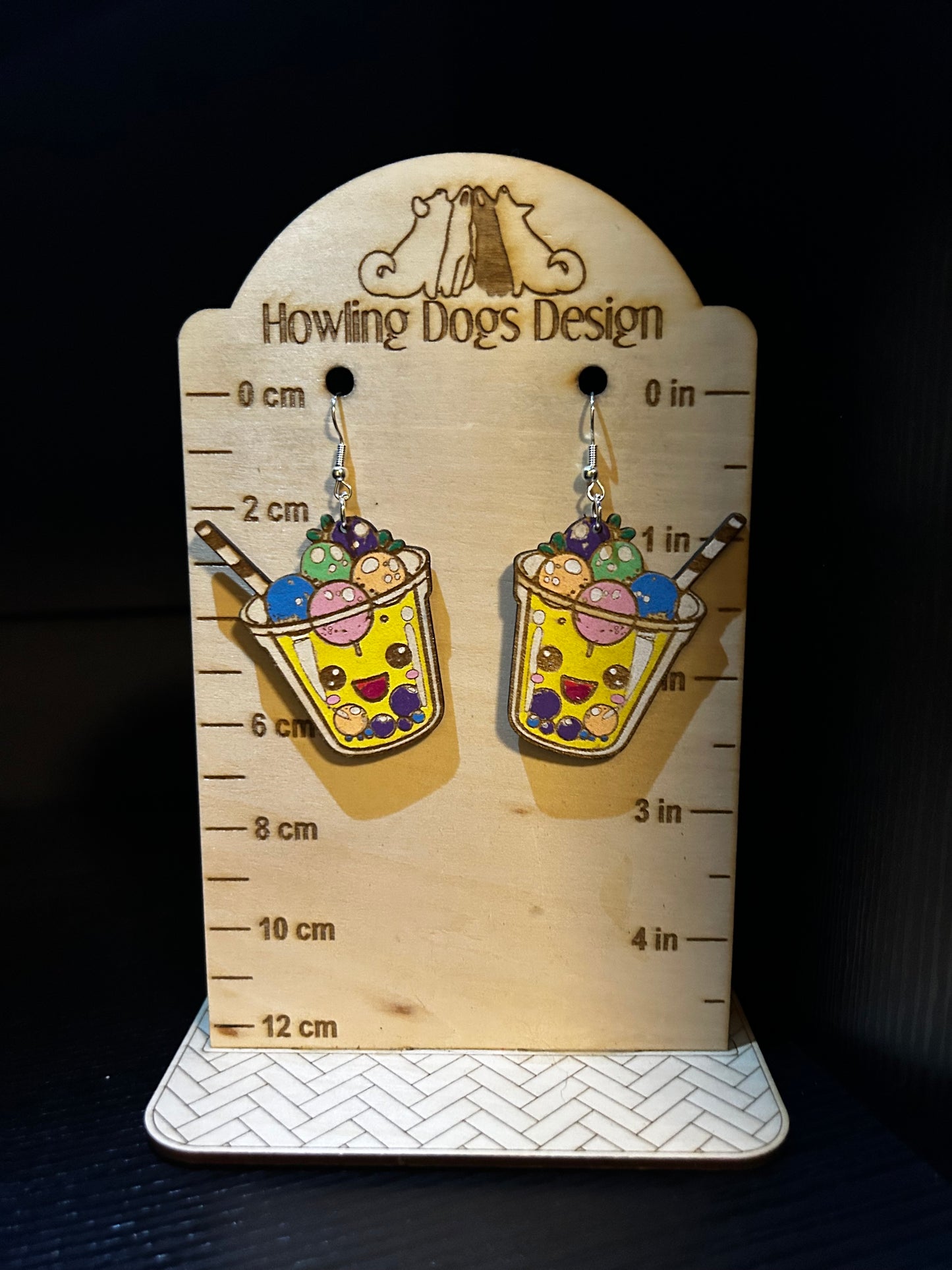 Cute Boba Earrings