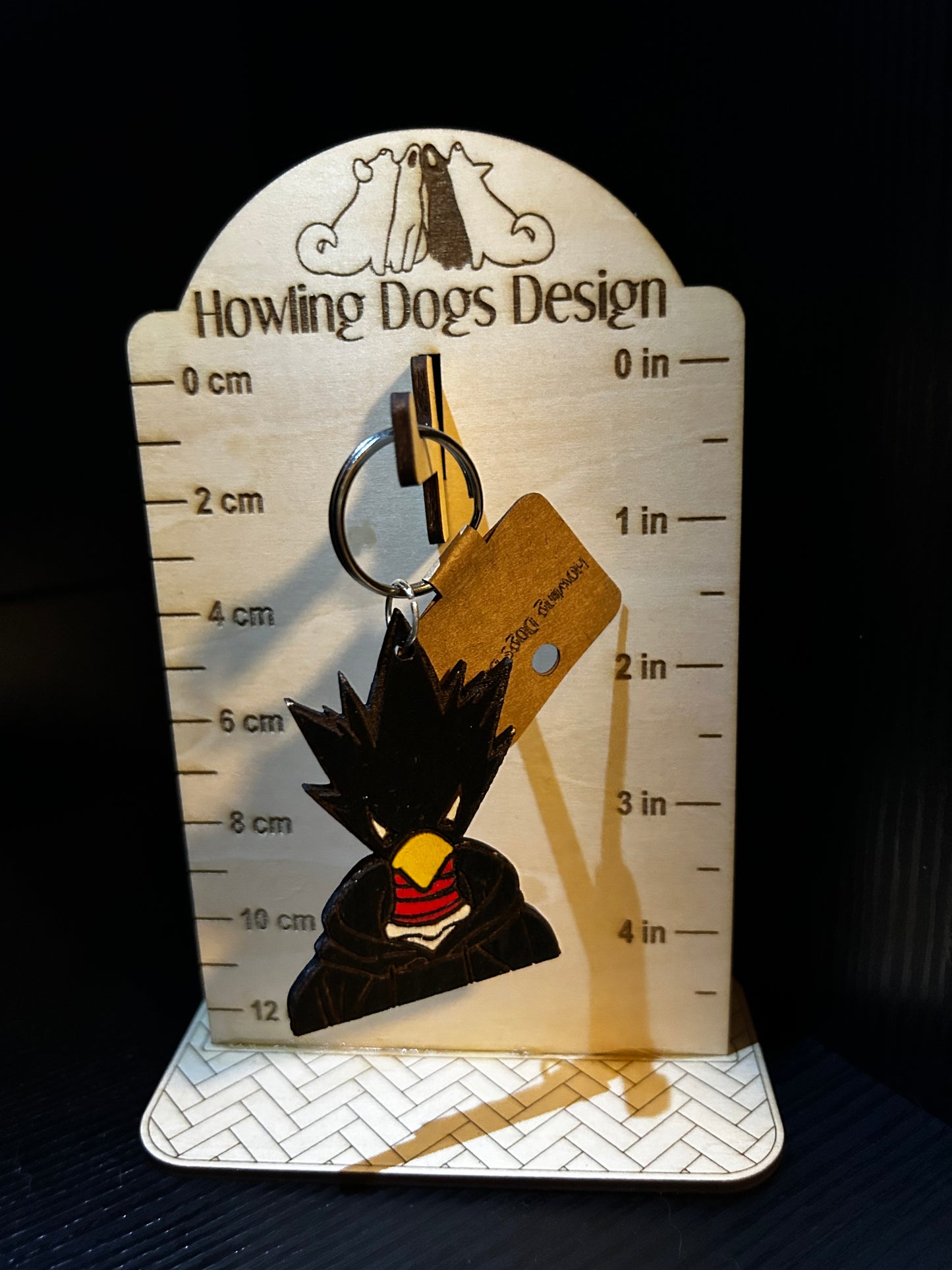 Tokoyami  Fumikage keychain