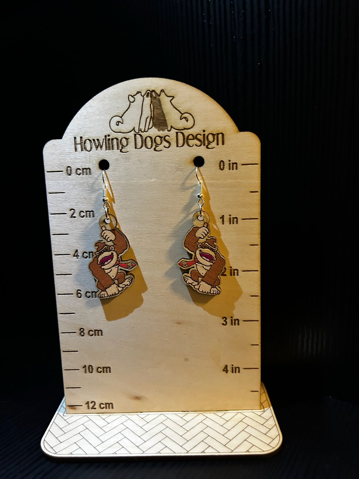 Donkey Kong earrings