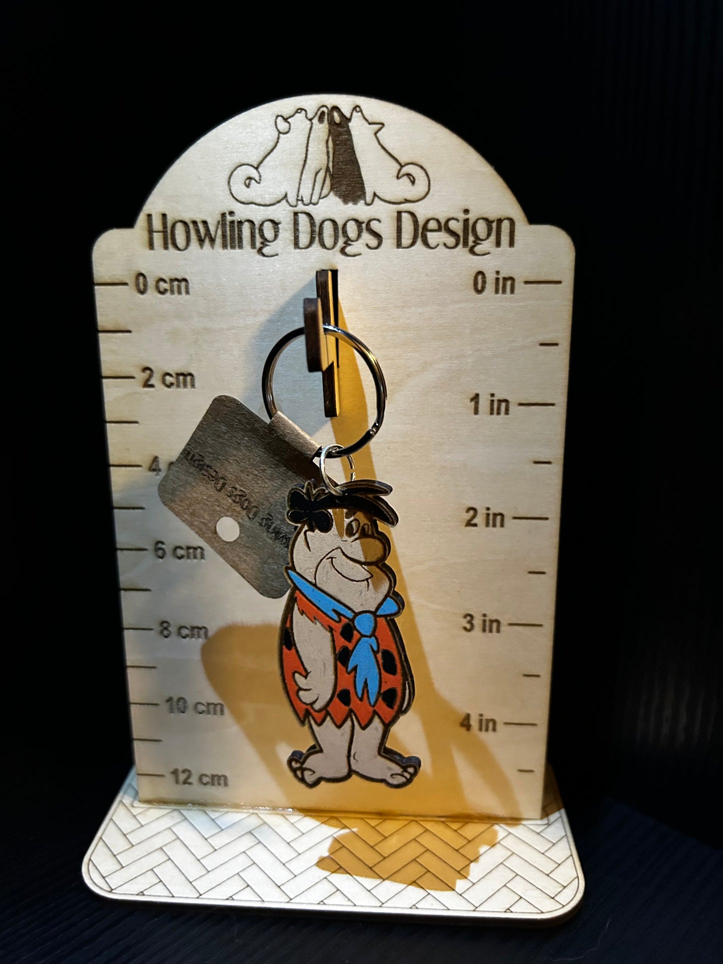 Fred Flintstone keychain