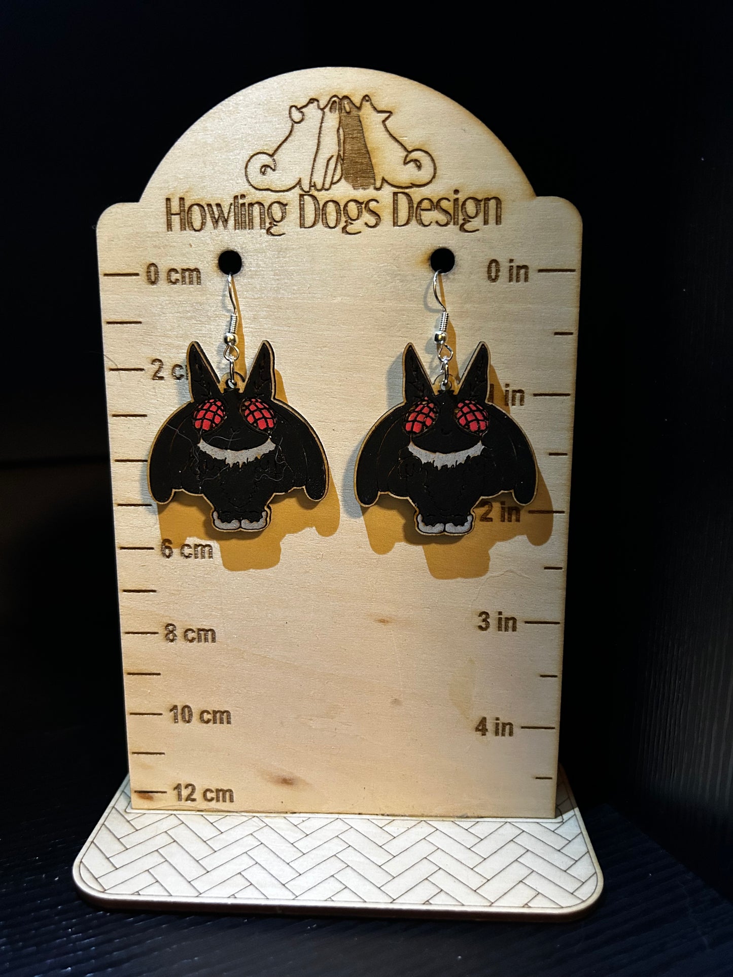 Cute Mothman Earrings