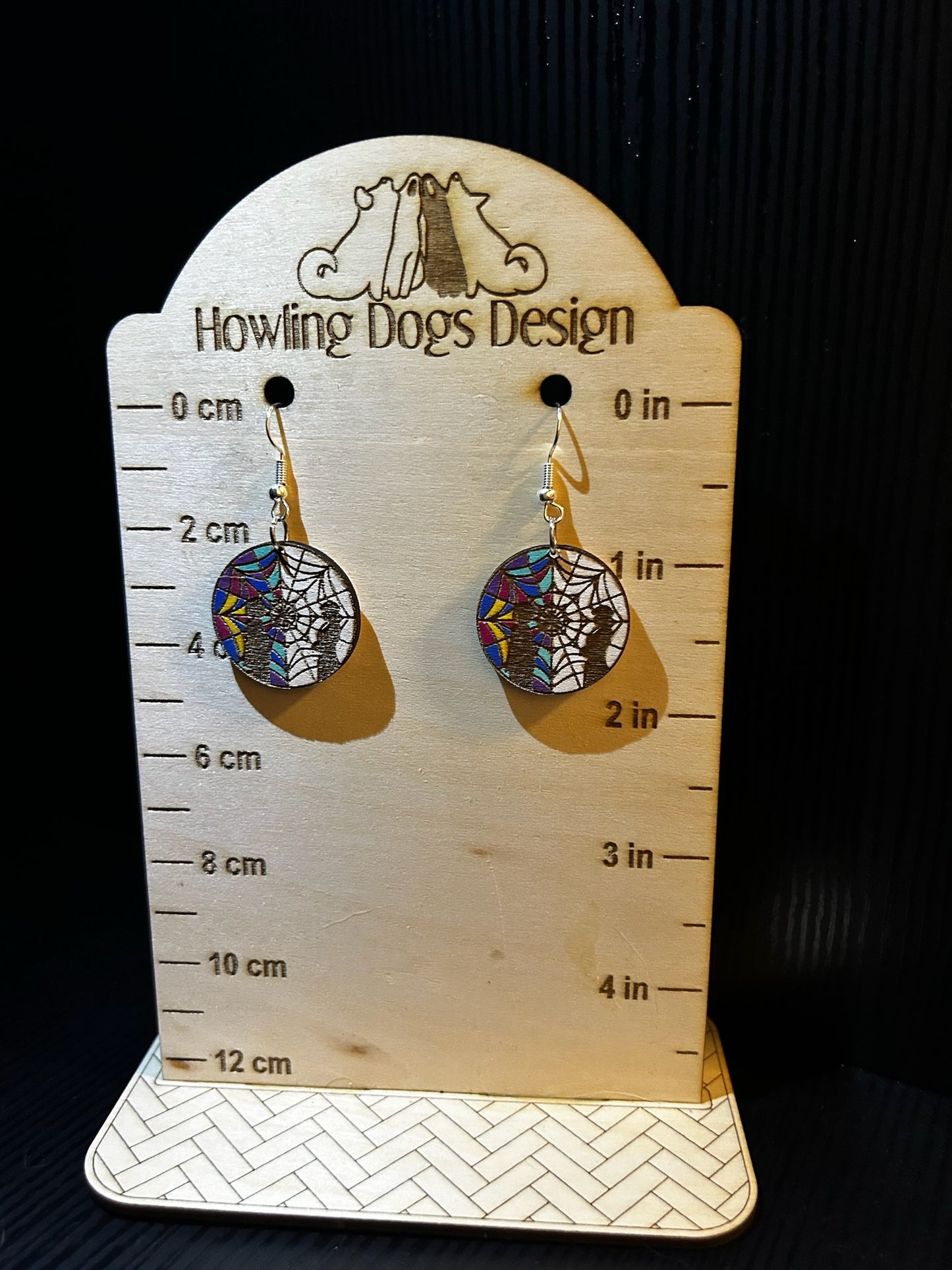 Nevermore Window earrings