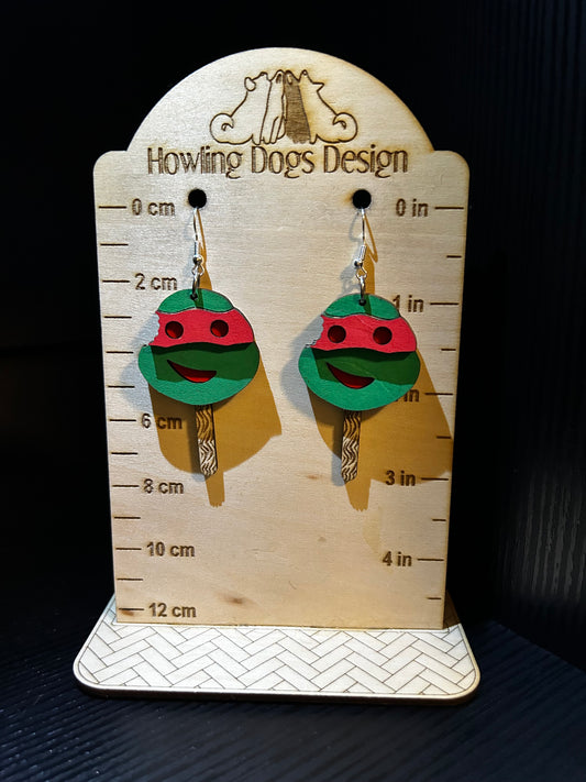 TMNT Ice Cream Pop Earrings