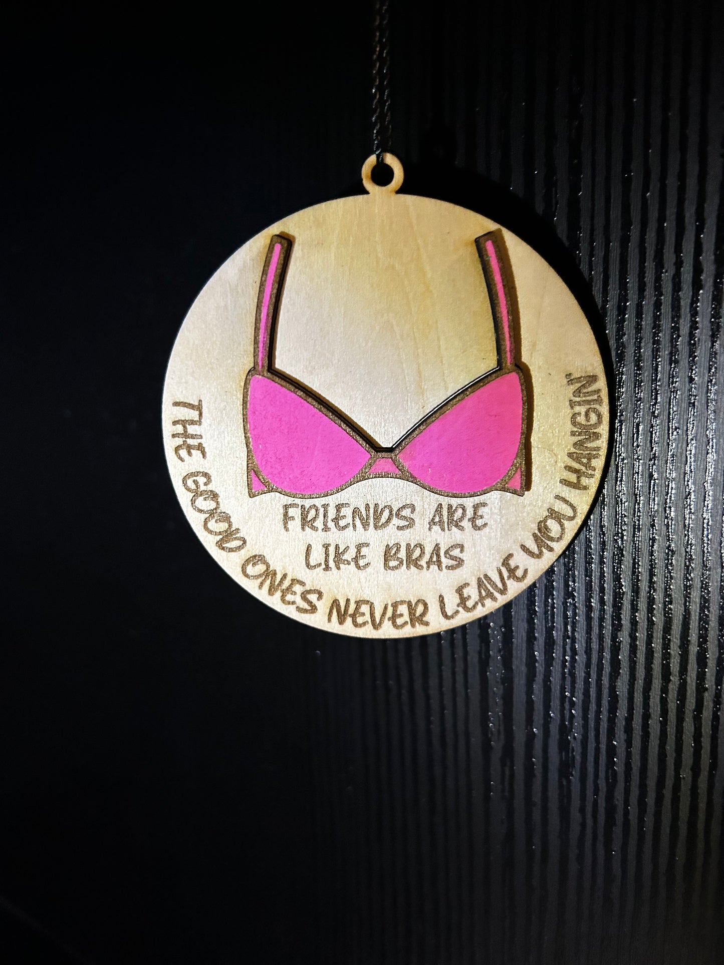 Friends are like Bras Ornament