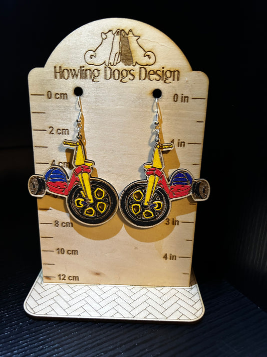 Big Wheels Earrings