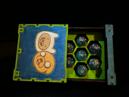 Adventure Time Finn and Jake Dice Box