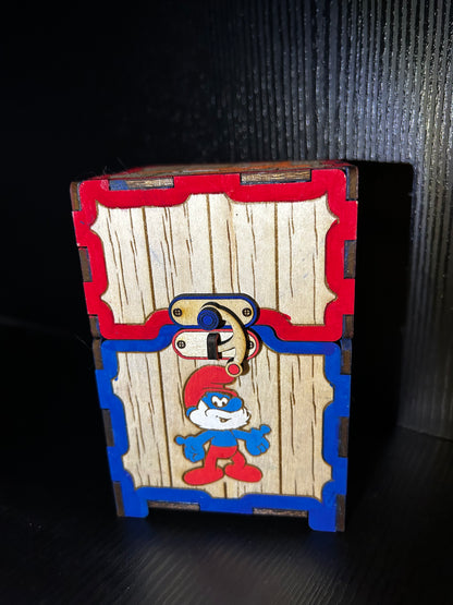 Smurfs deck box